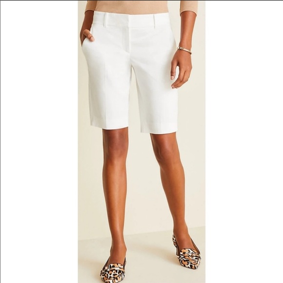 Ann Taylor Pants - Ann Taylor Modern Boardwalk White Shorts
